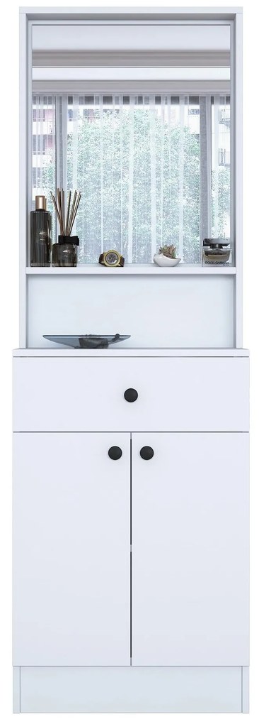 Mobilier hol Pixie 6 (alb) (cu oglindă). 1102444