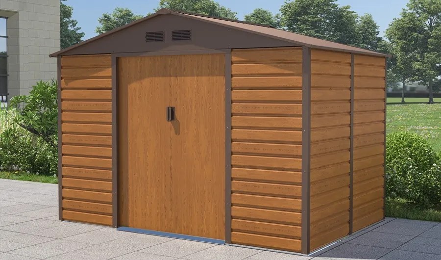 Lahti metalic instrument casa 2.8 x 1.9 m Store Boss woodlike
