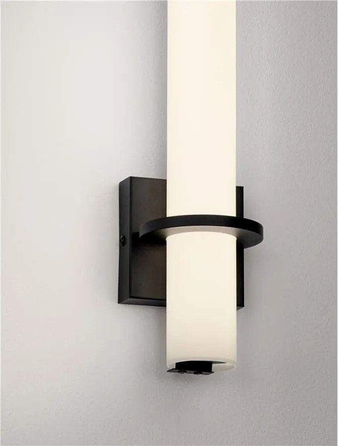 Aplica baie LED, protectie IP44, Negru, Luca NVL-9695337