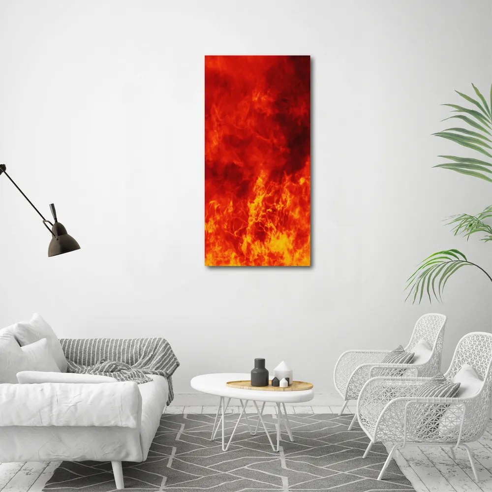 Tablou pe pânză canvas Flames