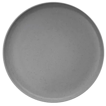 Set de veselă 12 piese gri/porțelan