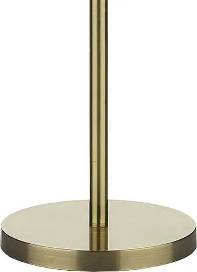 Där Lighting MAD4975 - Lampadar MADRID 1xE27/60W/230V maro/alamă