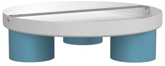 Plafonieră DIXIE 3xGX53/11W/230V albastră