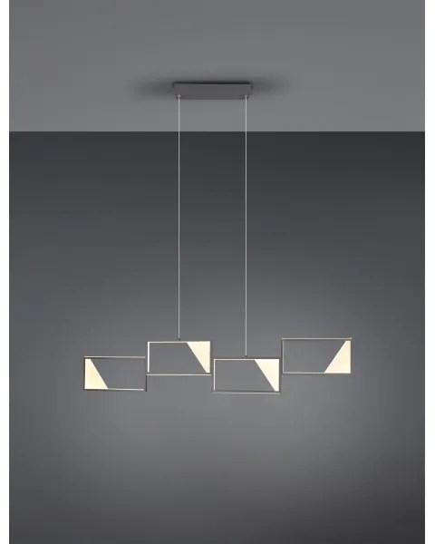 Lustră LED aplicată dimabilă CAFU 4xLED/7W/230V Trio