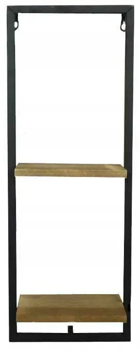 Raft de perete metalic TANDOR 20x55 cm