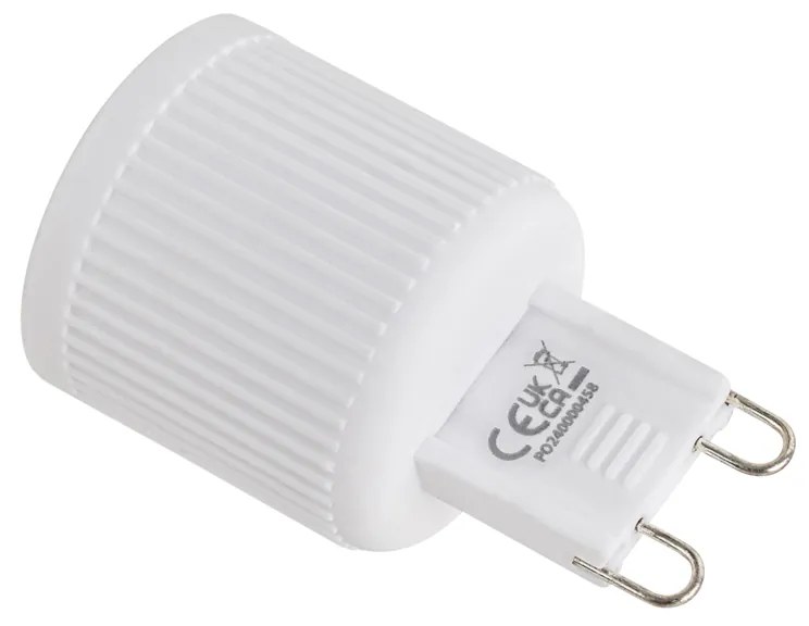 Set de 2 becuri LED G9 24mm 3W 300lm 2700K