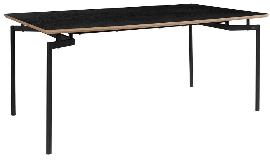 Masă de dining neagră 90x180 cm Alto – Støraa