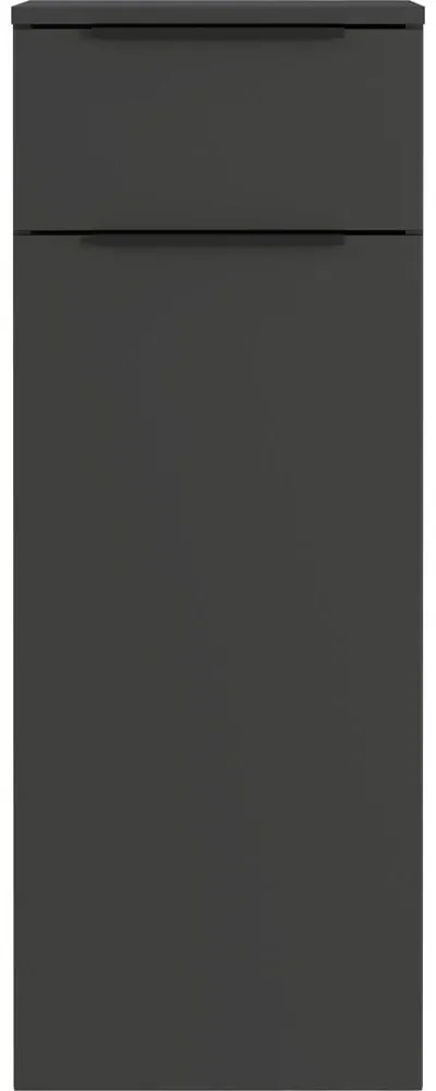 Dulap de baie de perete gri antracit 36x93 cm Crandon – Germania