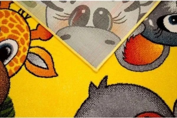 Covor Pentru Copii Kolibri Animalute 11058