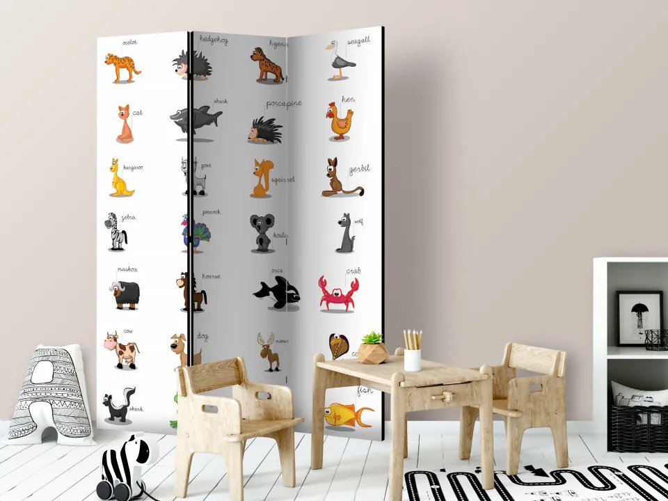 Paravan - Learning by playing (animals) [Room Dividers]