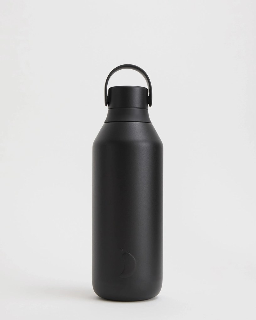 Termos Chilly's Bottles Onyx Black, Seria 3, 500 ml