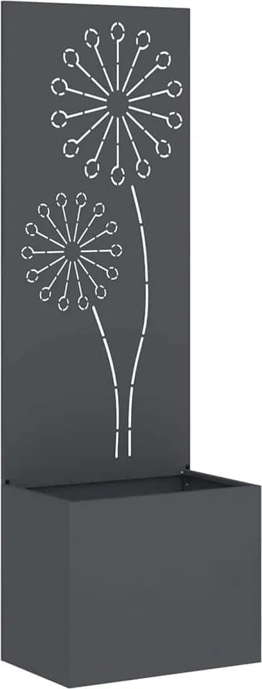 vidaXL Ecran de intimitate pentru grădină Antracit 50 x 140 cm