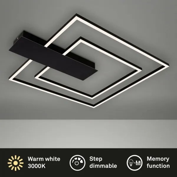 Plafonieră LED dimabilă NICO DUO LED/25W/230V Briloner 3545-015