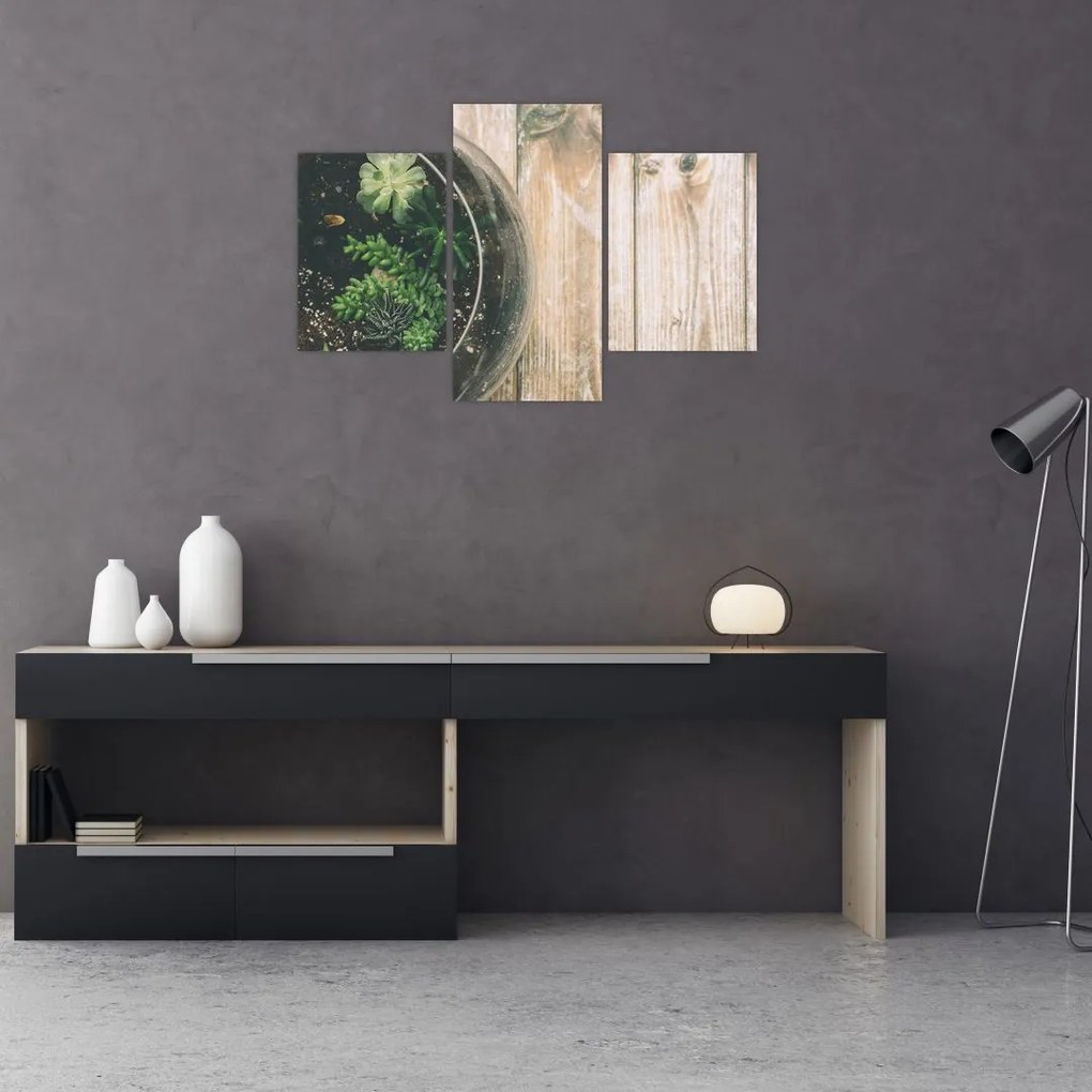 Tablou - Terariu de sticlă (90x60 cm)