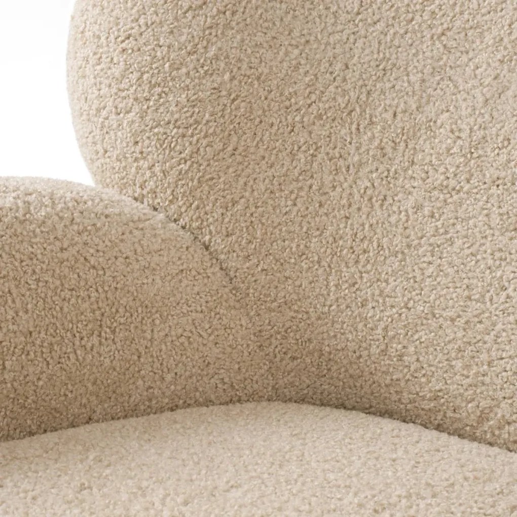 Fotoliu confortabil design LUX Thames, Canberra sand