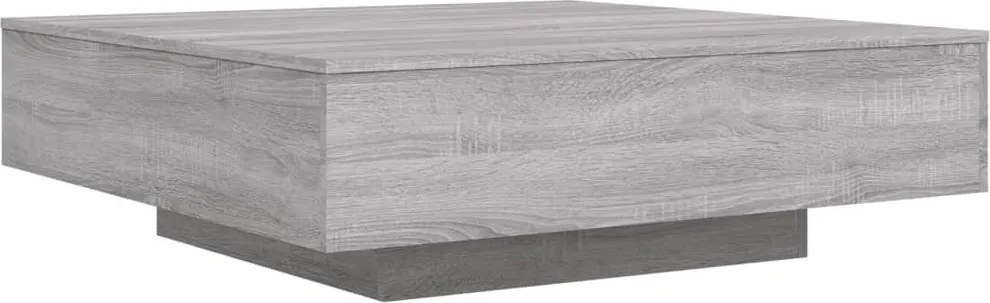 vidaXL Măsuță de cafea, gri sonoma, 100x100x31 cm, lemn prelucrat