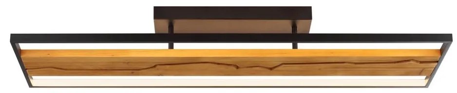 Brilliant - Plafonieră LED dimabilă THUNDER LED/42W/230V 3000K negru/maro