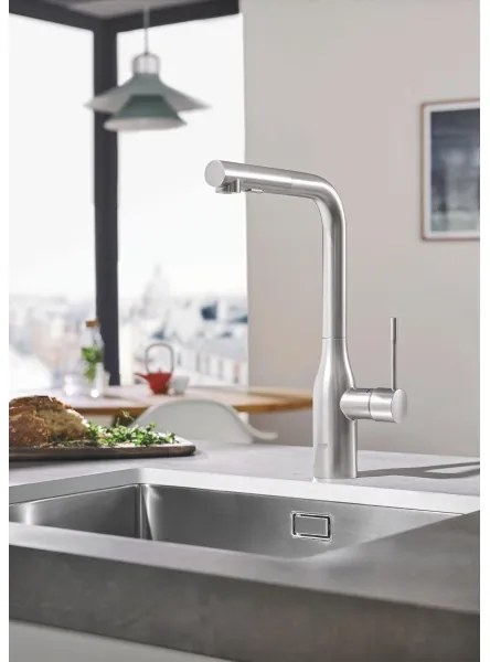 GROHE 30270DC0 - Baterie pentru chiuvetă ESSENCE inox
