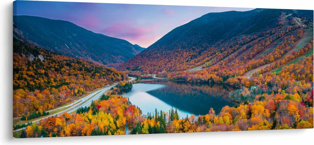 Tablou - White Mountain, New Hampshire, USA (120x50 cm)