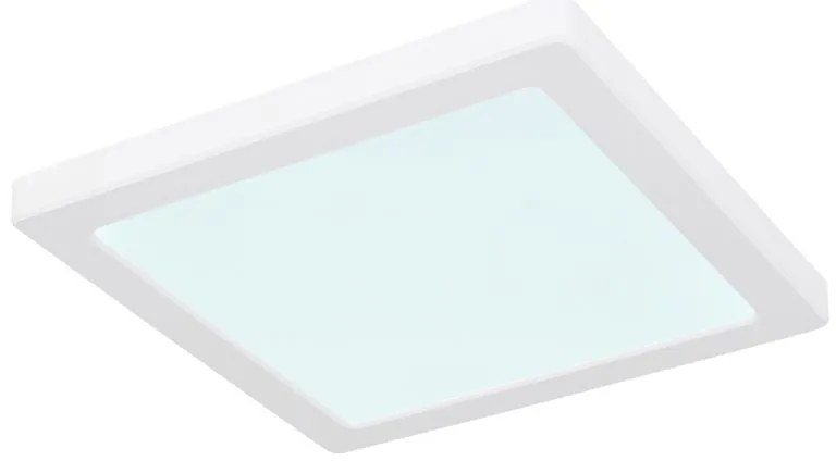 Plafoniera LED design modern LASSE alb 21,7x21,7cm