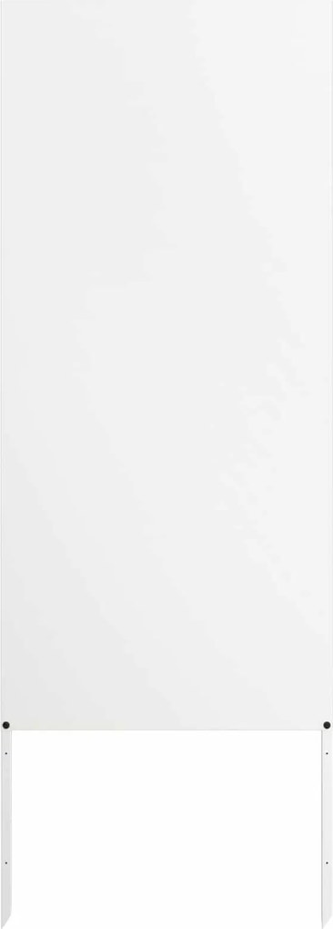 vidaXL Ecran de intimitate pentru grădină Traforaj Alb 50 x 140 cm