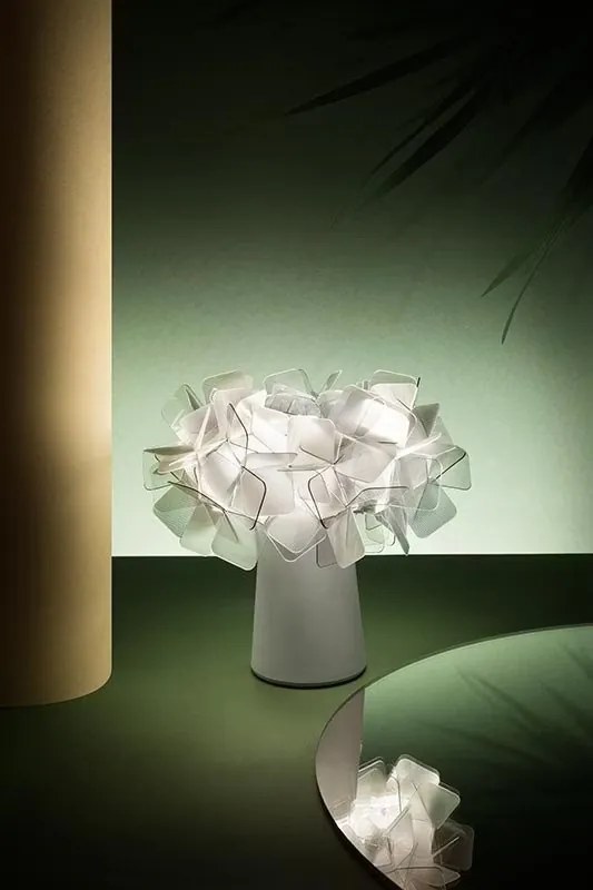 Veioza, Lampa de masa cu baterii ideala restaurant, realizata manual CLIZIA Fumuriu