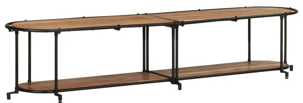 vidaXL Dulap TV, 200x42x40 cm, lemn masiv de acacia