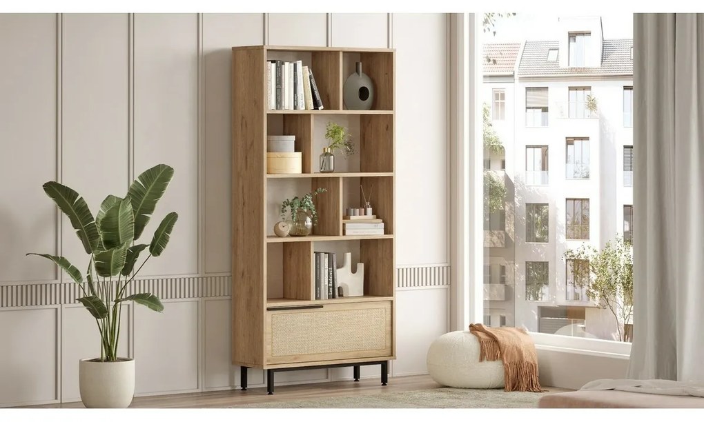 Bibliotecă One Walnut and Oak