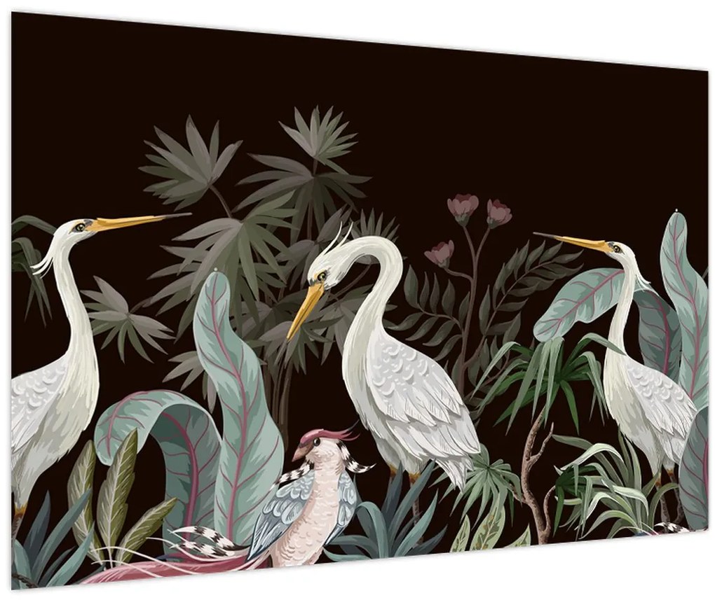 Tablou - Păsări (90x60 cm)