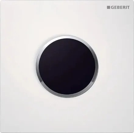 Clapeta de actionare Geberit Sigma 10 pentru pisoar electronica alb crom lucios
