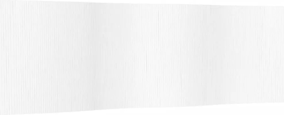 vidaXL Paravan de cameră, alb, lățime 600 cm, înălțime 165 cm , bambus