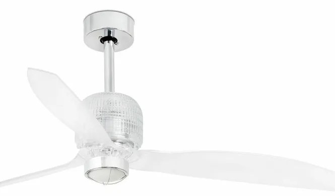 Lustra cu Ventilator si telecomanda DECO FAN M transparent