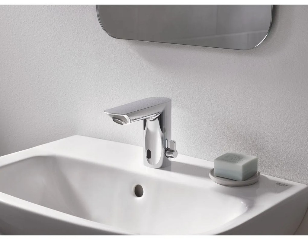 Grohe BauCosmopolitan baterie lavoar stativ electrica crom 36451000
