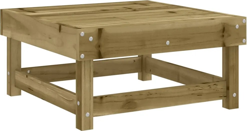 vidaXL Taburet de grădină, lemn de pin impregnat