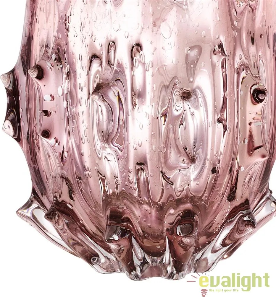 Vaza design elegant Baymont L roz pal 112577 HZ