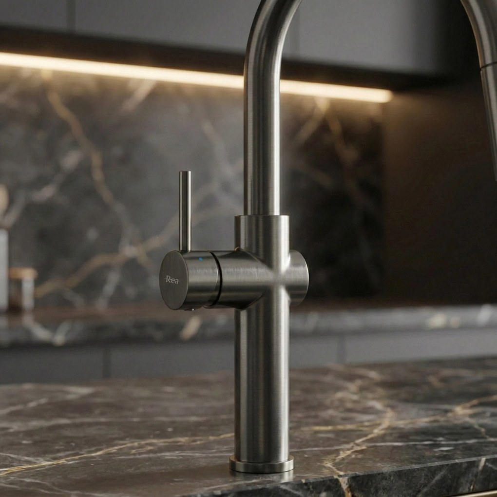 Baterie de bucătărie Rea Fresh High Titan