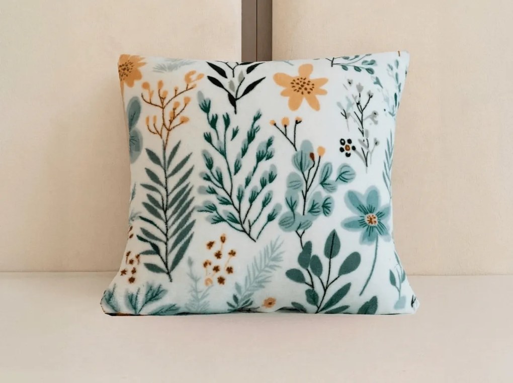 Fata de perna din microplus BOTANELLA 45x45 cm, colorat