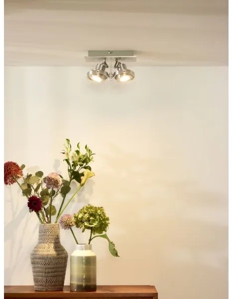 Lucide 17906/10/12 - Lampa spot LED LANDA 2xGU10/4,5W/230V crom
