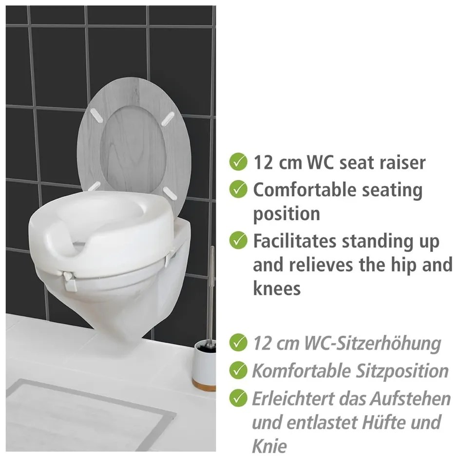 Scaun de WC ridicat Secura – Wenko