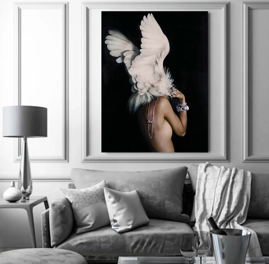 Tablou canvas Pigeon Mind 120x80 cm