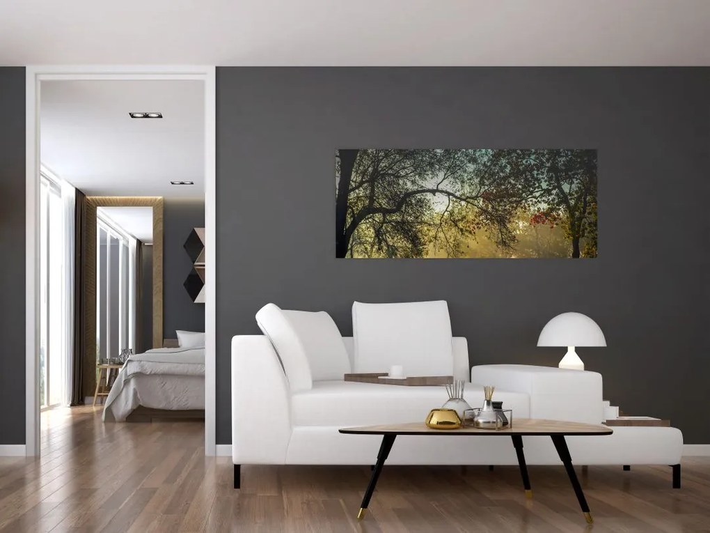 Tablou cu răsărit de soare (120x50 cm)