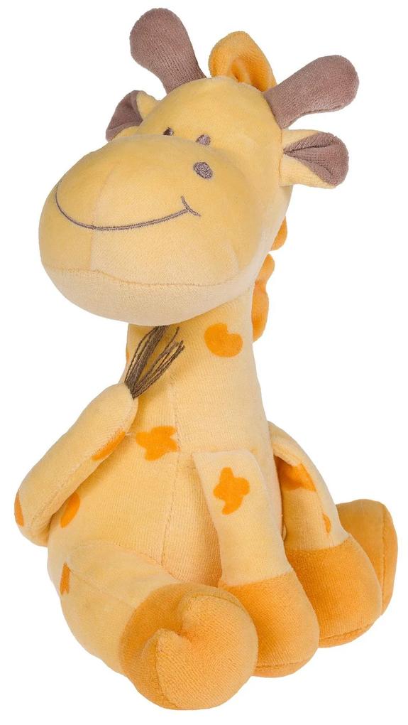 Jucarie Girafa Atasament Trilli Plus Portocaliu Bebelusi 20 Cm Nanan 2155