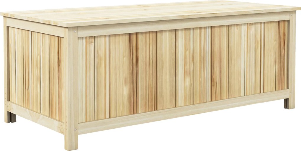 Outsunny Cutie de Depozitare pentru Exterior de 172 Litri, Ideală pentru Terasă, Design din Lemn, Rezistentă la Intemperii | Aosom Romania