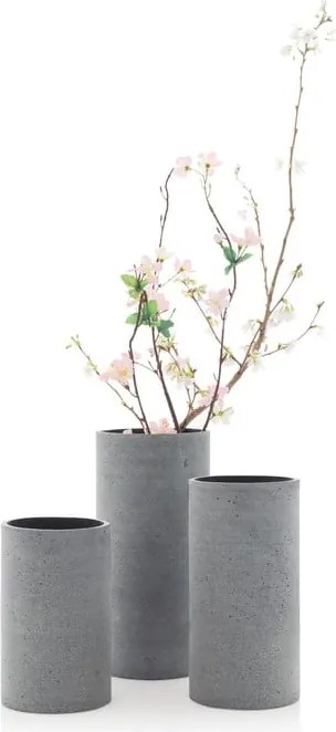 Vază Blomus Bouquet, înălțime 24 cm, gri