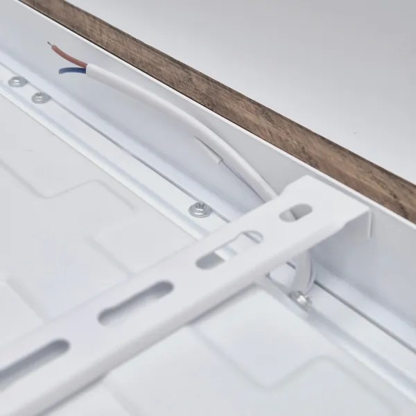 Plafonieră LED dimabilă Brilagi WOODY FRAME LED/50W/230V stejar 60x60 cm IP44 + telecomandă