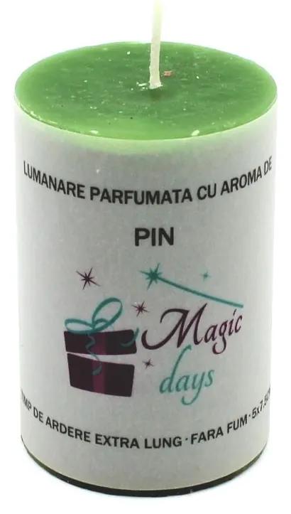 Lumânare parfumată Magic Days pin 7.5cm