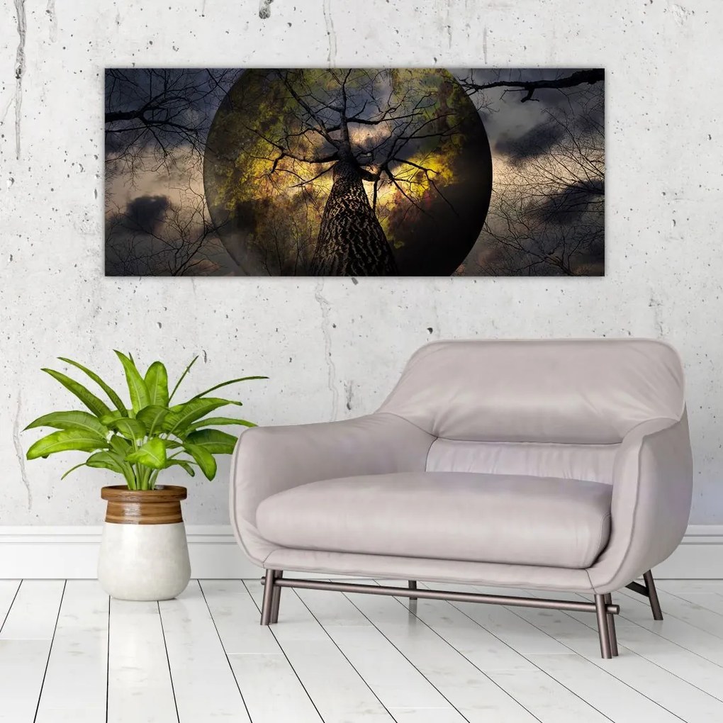 Tablou - Cerul enigmatic (120x50 cm)