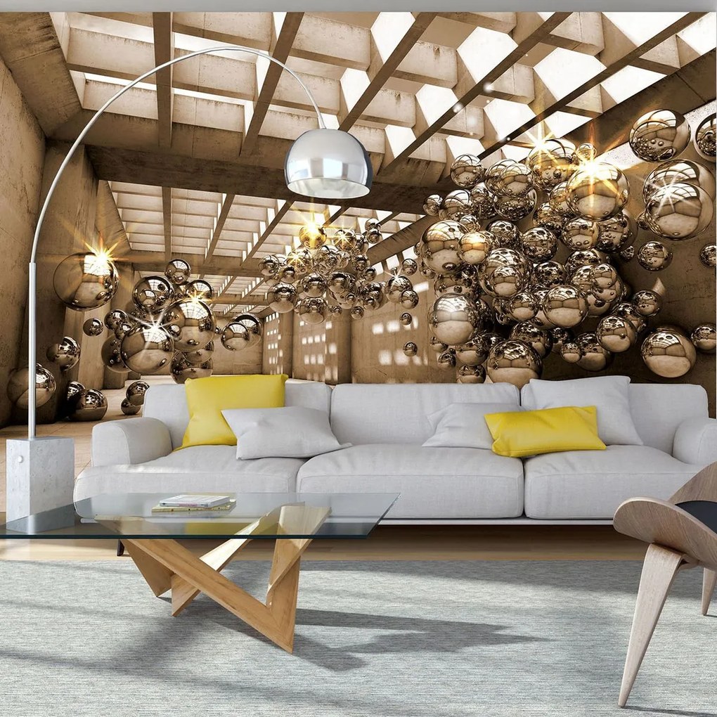 Fototapet - Modernă - 3D arhitectură (254x184 cm)