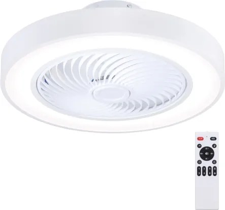 Brilagi-LED Lampă reglabilă cu ventilator LED/30W/230V 3000-6500K alb+DO