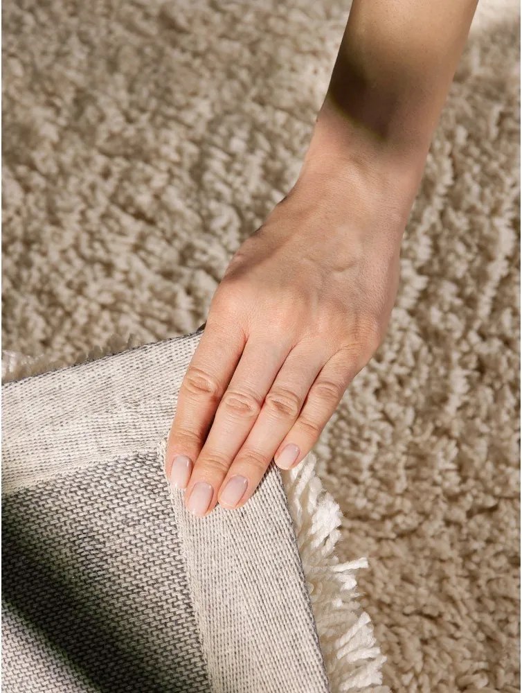 Covor crem țesut manual 120x180 cm Lambeth Jasper – Ted Baker